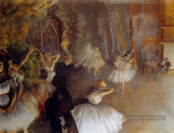  ballet art - La répétition du ballet impressionnisme balletdancer Edgar Degas